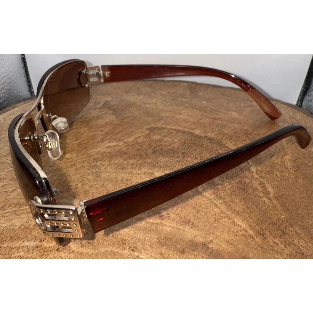 Downtown Summer Vacation Foster Grant VL Gold Brown Gradient Sunglasses‎